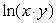 <strong>For x = 12 and y = 13, evaluate each of the following. Round your answers to four decimal places.</strong> A) B)