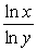 <strong>For x = 8 and y = 9, evaluate each of the following. Round your answers to four decimal places.</strong> A) B)