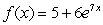 <strong>Assuming that f is a function defined by .</strong> A) Find the domain of f. B) Find the range of f. C) Find a formula for f <sup>-</sup><sup>1</sup>.