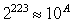 Given that 2<sup>10</sup> \approx 10<sup>3</sup>, find the value of A such that .