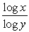 For x = 21 and y = 2.4, evaluate each of the following. Round your answer to four decimal places. a)    b)  