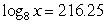 Suppose x is such that    . Evaluate    . Round your answer to three decimal places. A)  245.25 B)  187.250 C)  7.457 D)  6,271.25