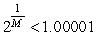 Find the smallest integer M such that     . A)  69,315 B)  69,316 C)  0 D)  2