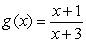 Evaluate (f   g)(-1) for f(x) = 3<sup>x</sup> and  