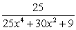 <strong>Suppose . Write the expression (r(x))<sup>2</sup> as a ratio, with the numerator and denominator each written as a sum of terms of the form cx<sup>m</sup>.</strong> A) B) C) D)