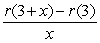 Suppose . Write the expression as a ratio, with the numerator and denominator each written as a sum of terms of the form cx<sup>m</sup>.