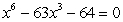 <strong>Find all real numbers x such that: </strong> A) 4, 1 B) -4, 1 C) 4, -1 D) -4, -1