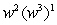 Simplify the given expression by writing it as a power of a single variable.