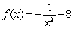 <strong>Find the function which is graphed below </strong> A) B) C) D)