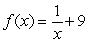 <strong>Find the function which is graphed below. </strong> A) B) C) D)