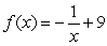 <strong>Find the function which is graphed below. </strong> A) B) C) D)