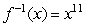 Find a formula for the inverse function  Of the indicated function.   A)     B)     C)     D)    