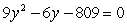Solve using the quadratic formula.    A)     B)     C)     D)   