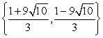 Solve using the quadratic formula.    A)     B)     C)     D)   