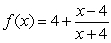 <strong>Suppose . Evaluate f<sup> -</sup><sup>1</sup>(4).</strong> A) 4 B) 5 C) 3 D) -4