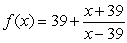 Suppose . Find the range of f<sup> -</sup><sup>1</sup>.