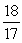 <strong>Suppose f(x) = x<sup>5</sup> + 17x<sup>3</sup>. Which of the following alternatives equals ?</strong> A) 1 B) C) D)