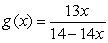 For and , find a formula for . Simplify your results as much as possible.