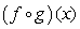 Choose the composite of functions that would create the graph:     A)    For  And   B)    For  And   C)    For  And   D)    For  And  