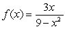 Assume that     for each real number x. Evaluate and simplify the following expression.   