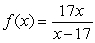 Assume that     for each real number x. Evaluate and simplify the following expression.   