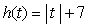 Suppose that h is defined by      . What is the domain of h if the range of h is the interval (10, 20]?
