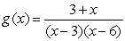 Choose the function that is equal to    A)     B)     C)     D)   