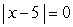 Find all numbers x satisfying the following equation.