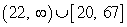 Write the union as a single interval.