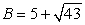 Let and . Find a number C such that A + B + C equals 10.