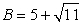 Let and . Find a number C such that A + B + C equals .