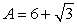 <strong>Let . Find a number B such that A + B is irrational.</strong> A) 4 B) C) D) All of them