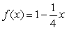 Approximate the area under the curve using the given number of rectangles of equal width.    on    ; four rectangles with right endpoints