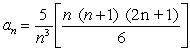 Determine whether the sequence converges. If it does converge, state the limit.   