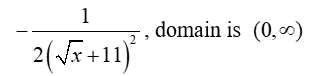 Find the derivative of f '(x) .   A)    B)    C)    D)   