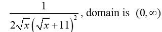 Find the derivative of f '(x) .   A)    B)    C)    D)   
