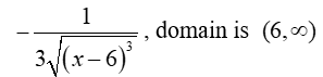 Find the derivative of f '(x) .   A)    B)    C)    D)   