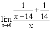 Find the limit, if it exists.   A)    B)    C)    D)   