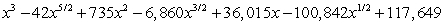 Expand the expression using the binomial theorem.   A)    B)    C)    D)   