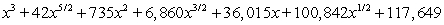 Expand the expression using the binomial theorem.   A)    B)    C)    D)   