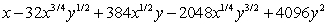 Expand the expression using the binomial theorem.   A)    B)    C)    D)   