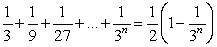 Prove the statement using mathematical induction for all positive integers, n.   