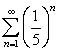 Find the sum of the infinite geometric series   A)    B)    C)    D)   