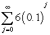Evaluate the infinite series, if possible. Give the exact answer in the form of an improper fraction.   