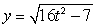 The given parametric equations define a plane curve. Find an equation in rectangular form that also corresponds to the plane curve.    ,  