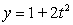 The given parametric equations define a plane curve. Find an equation in rectangular form that also corresponds to the plane curve.   ,   A)    B)    C)    D)   