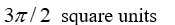 Find the area enclosed by the system of inequalities:     A)    B)    C)    D)  The region is not bounded (the area is infinite) 