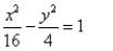 Find the equation of the hyperbola from the given graph.   A)    B)    C)    D)   
