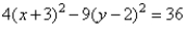 Graph the hyperbola.   A)    B)    C)    D)   