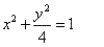 Graph the ellipse.   A)    B)    C)    D)   